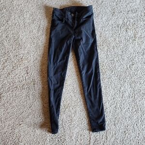 Lightly Worn American Eagle Black Jeggings, Size 00 Regular